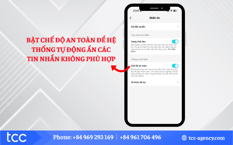 ẩn tin nhắn tiktok