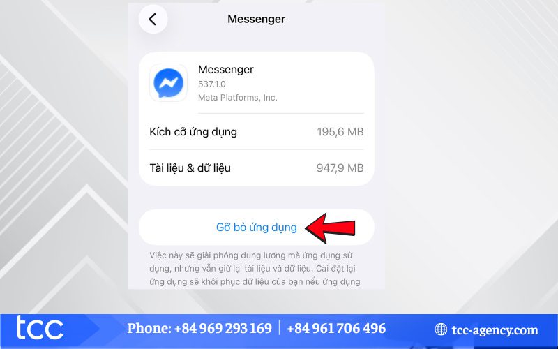 messenger không mở được link tiktok