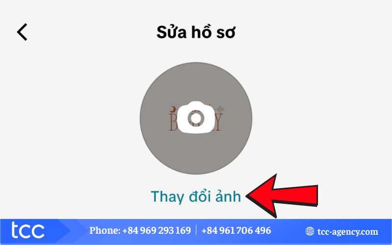 cách thay đổi ảnh đại diện tiktok trên máy tính