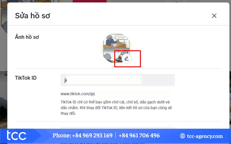 đổi ảnh đại diện trên tiktok