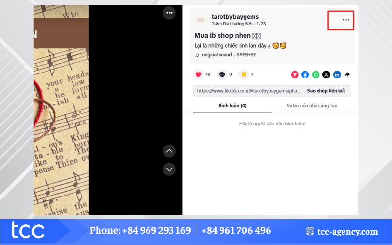 cách để xóa video đã đăng trên tiktok