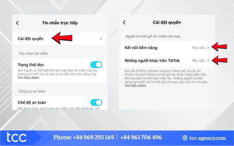 tại sao không gửi được tin nhắn trên tiktok