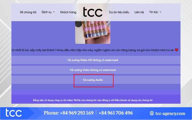 tìm nhạc quả video tiktok