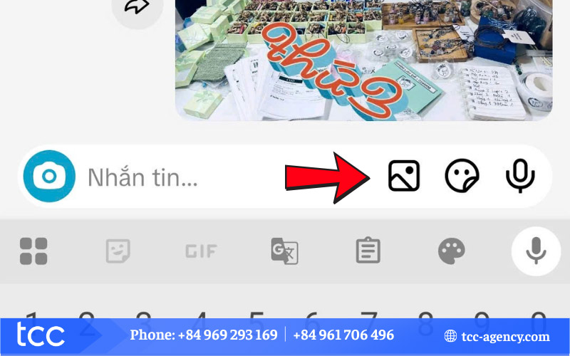 cách gửi ảnh qua tin nhắn trên tiktok