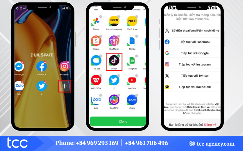 cách tạo 2 tài khoản trên tiktok