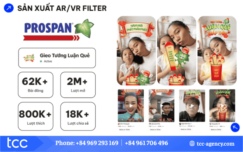 dịch vụ tạo ar tiktok