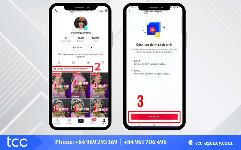 ai có thể tạo danh sách phát trên tiktok