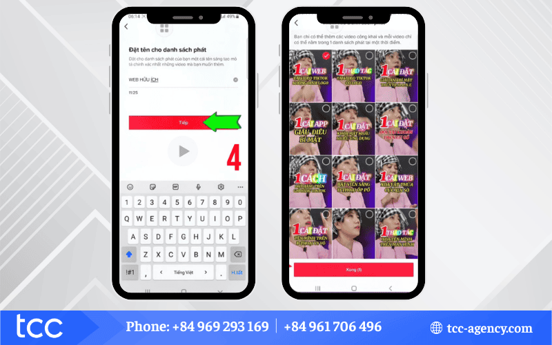 điều kiện để tạo danh sách phát trên tiktok