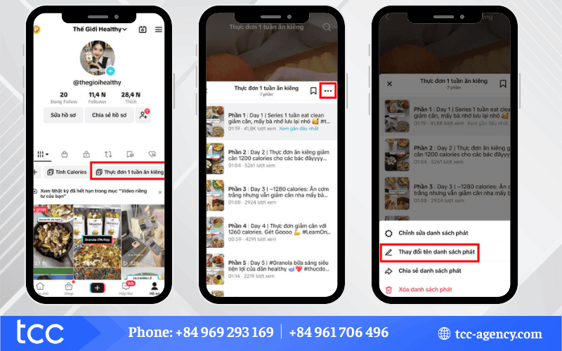 cách tạo danh sách phát video trên tiktok