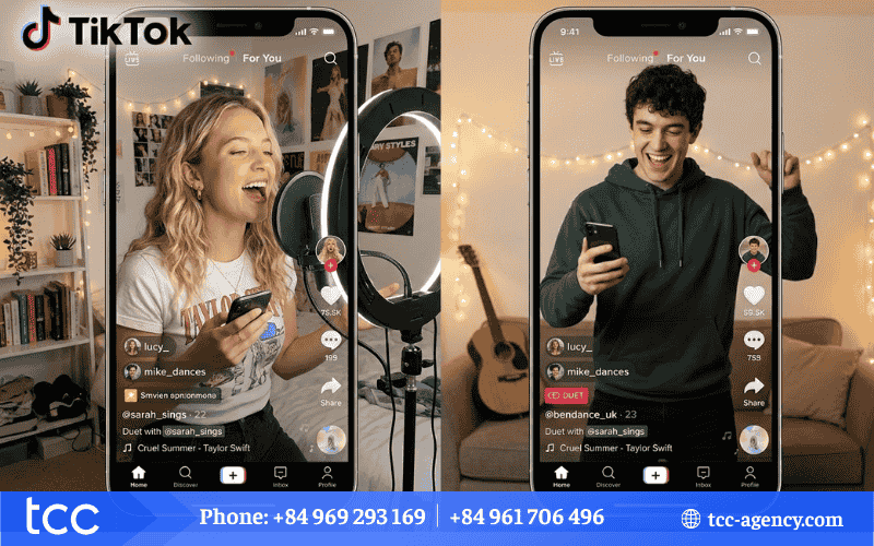 tiktok gọi điện thoại