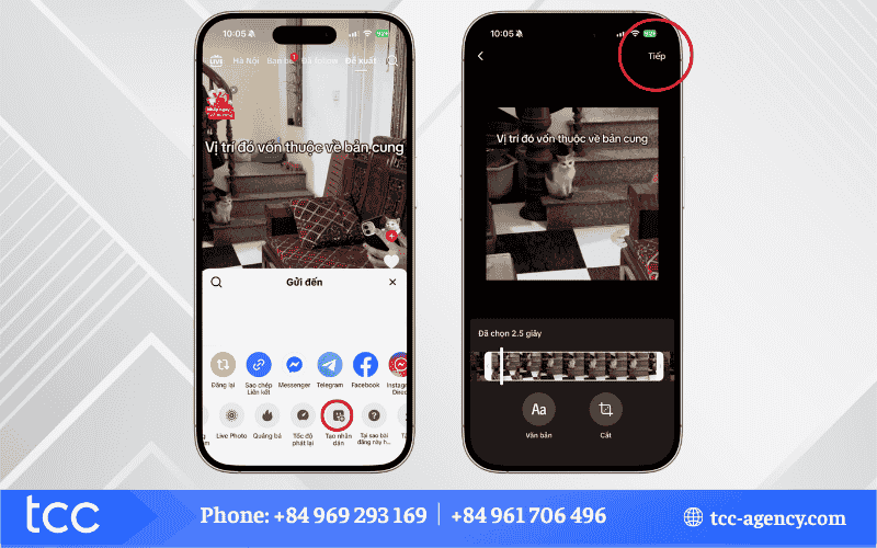 cách tạo nhãn dán tiktok