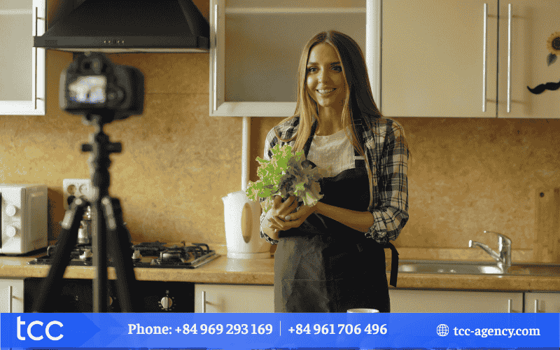 cách xây kênh tiktok nấu ăn