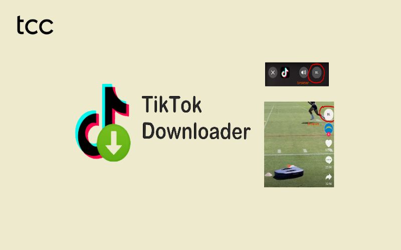 cách lưu video tiktok không có logo trên android