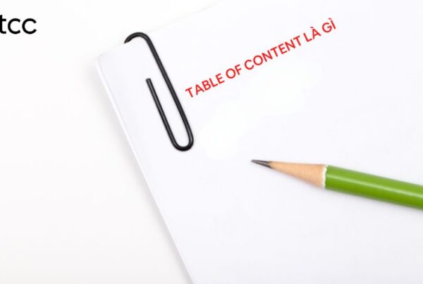 table of contents là gì