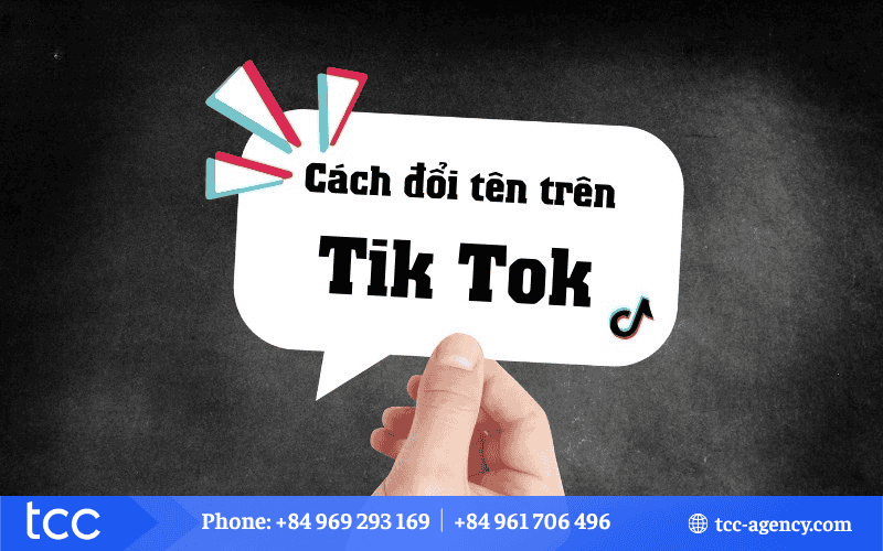 cách đổi tên trên tik tok
