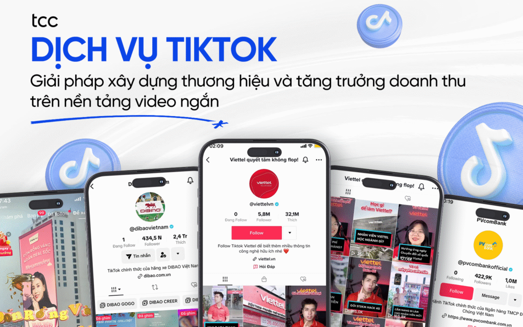 dự án tiktok của tcc & partners