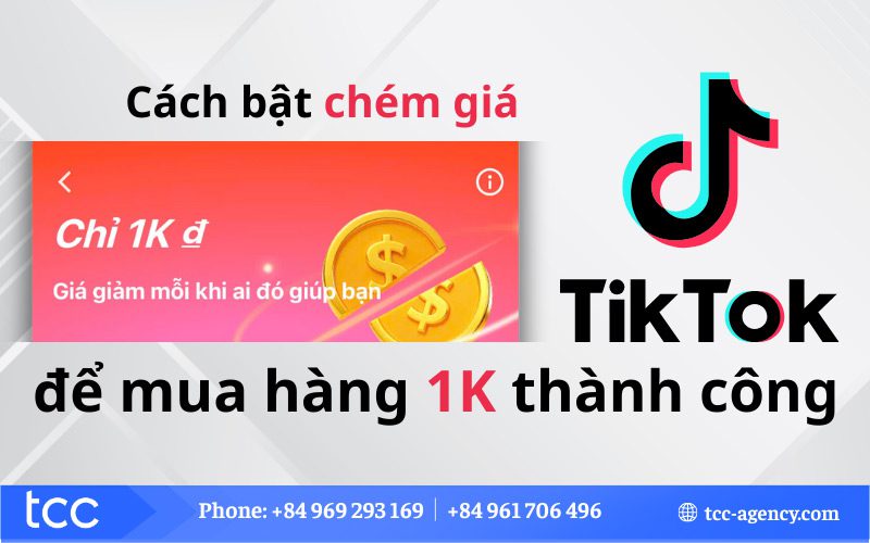 Cách bật chém giá TikTok