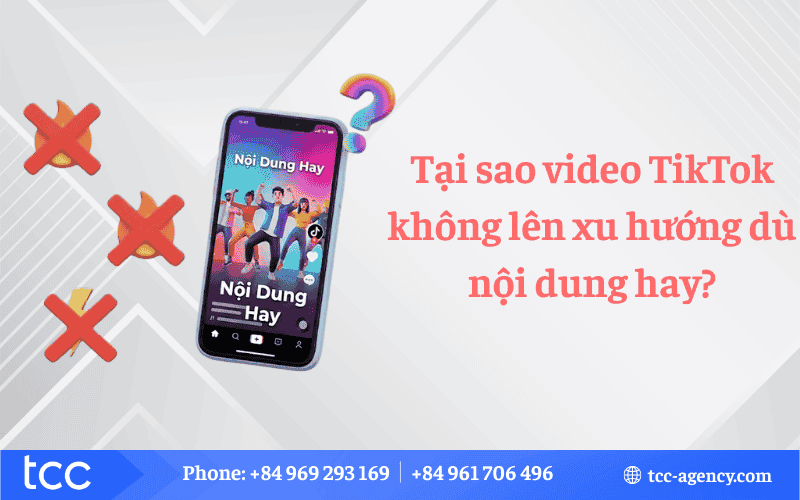 Tại sao video TikTok không lên xu hướng