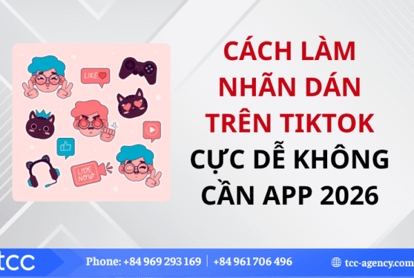 Cách làm nhãn dán trên TikTok